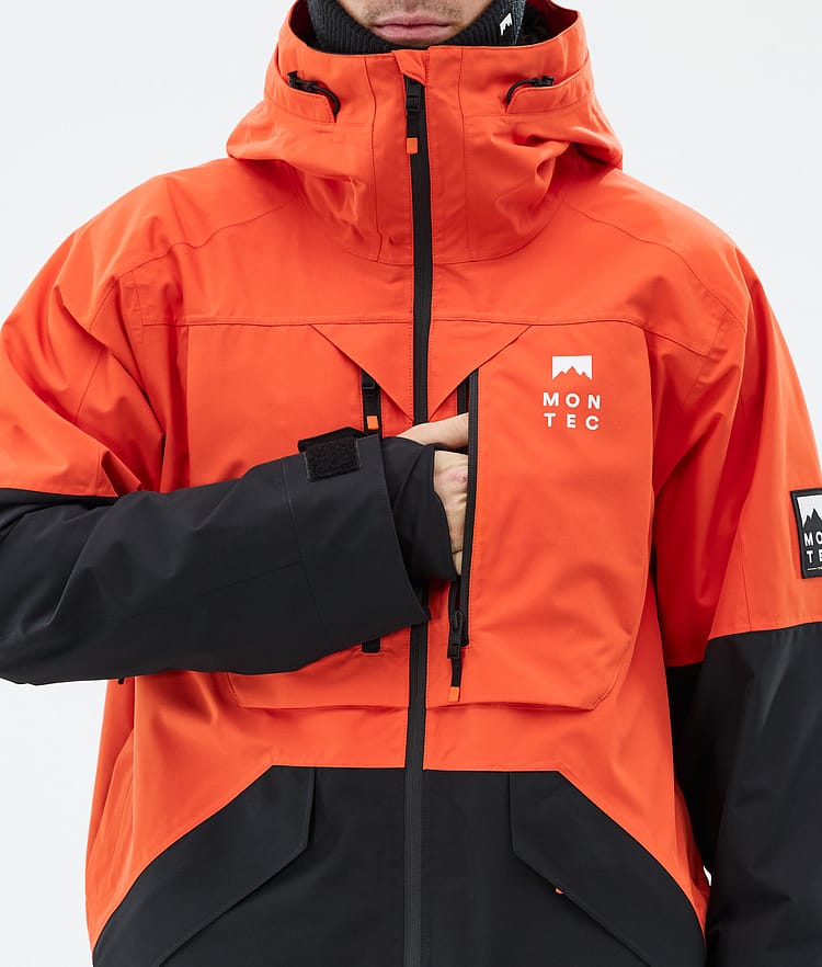 Montec Arch Skidjacka Herr Orange/Black, Bild 9 av 10