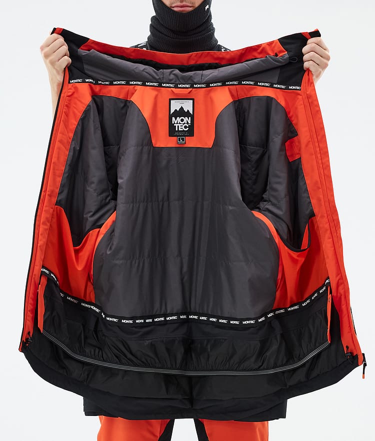 Montec Arch Skidjacka Herr Orange/Black, Bild 10 av 10