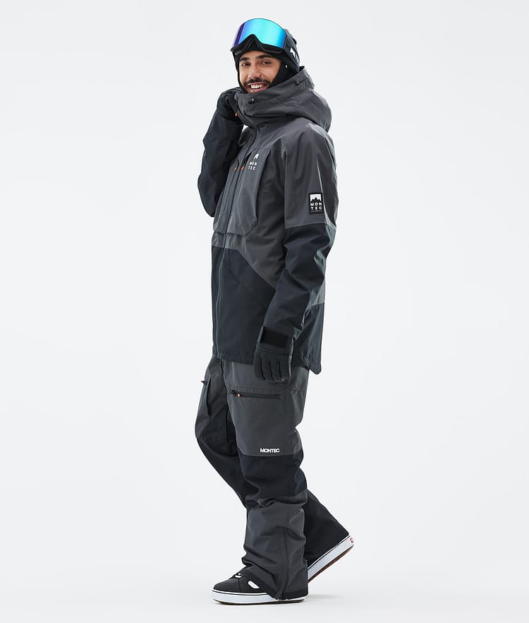 Montec Arch Snowboardjacka Herr Phantom/Black Renewed, Bild 4 av 10