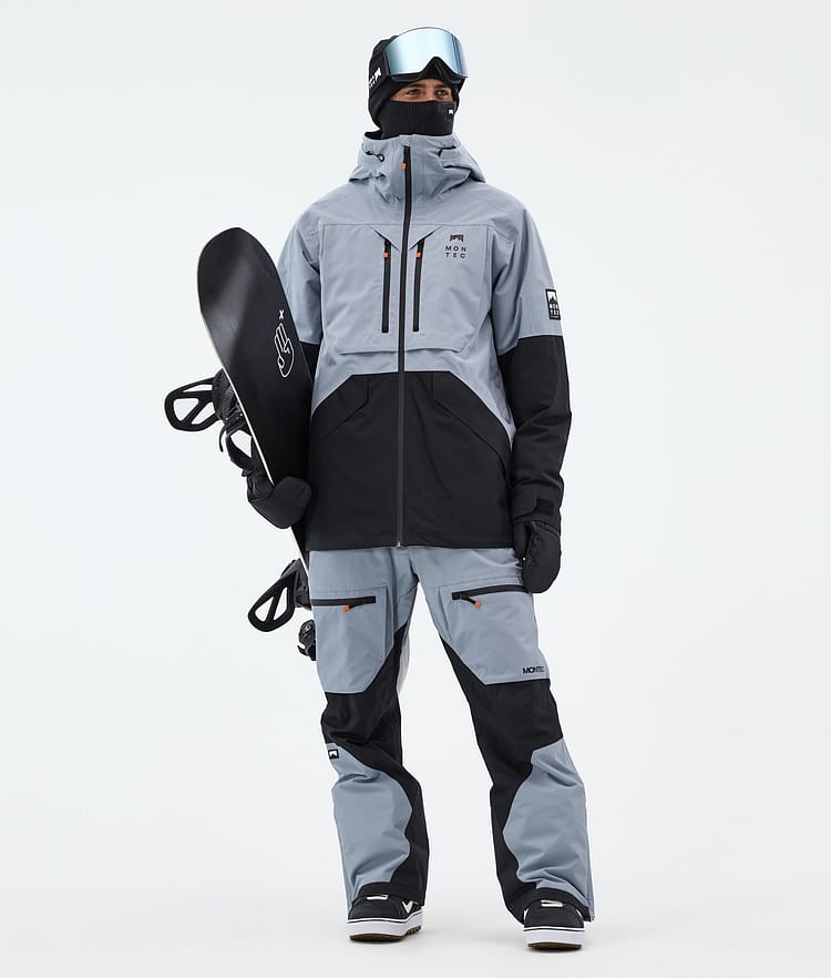 Montec Arch Snowboardjacka Herr Soft Blue/Black, Bild 3 av 10