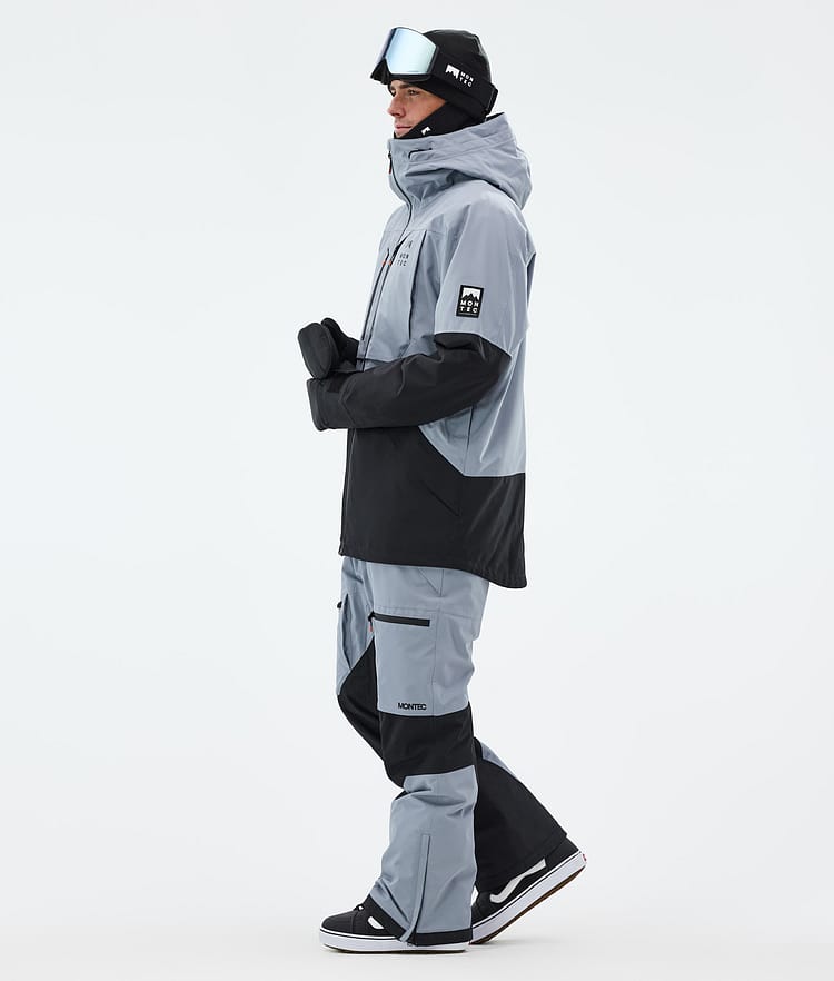 Montec Arch Snowboardjacka Herr Soft Blue/Black, Bild 4 av 10