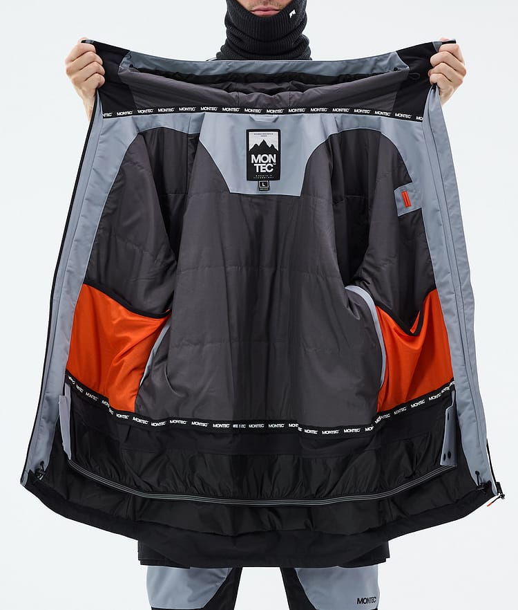 Montec Arch Snowboardjacka Herr Soft Blue/Black, Bild 10 av 10