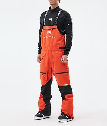 Montec Arch Snowboardbyxa Man Orange/Black