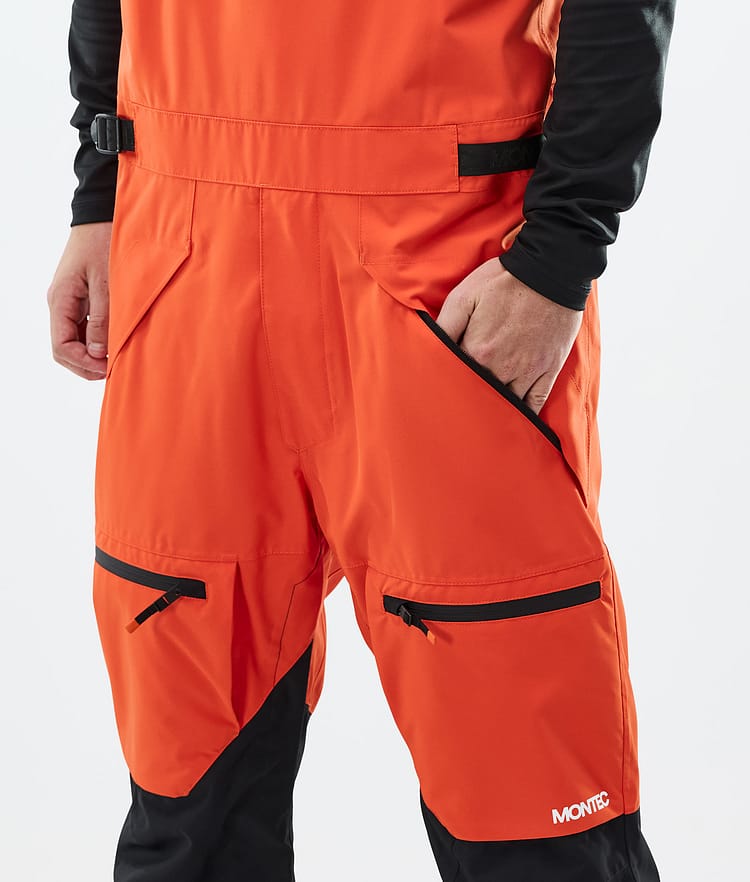 Montec Arch Snowboardbyxa Herr Orange/Black, Bild 4 av 6