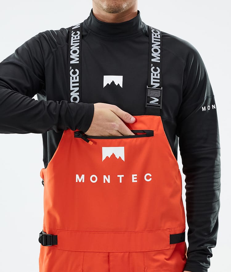 Montec Arch Skidbyxa Herr Orange/Black, Bild 5 av 6