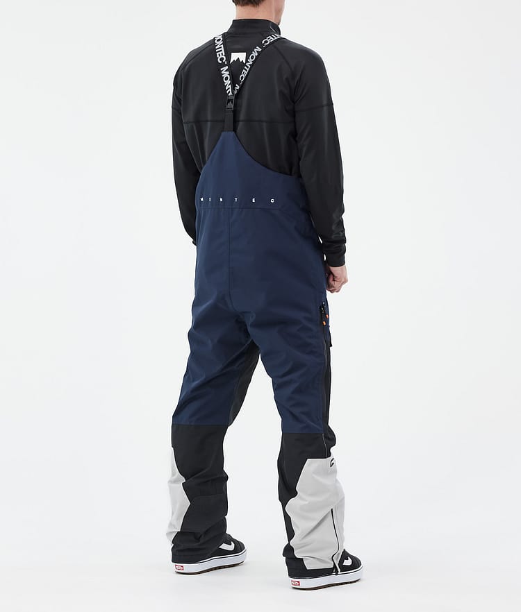 Montec Fawk Snowboardbyxa Herr Dark Blue/Black/Light Grey Renewed, Bild 4 av 7