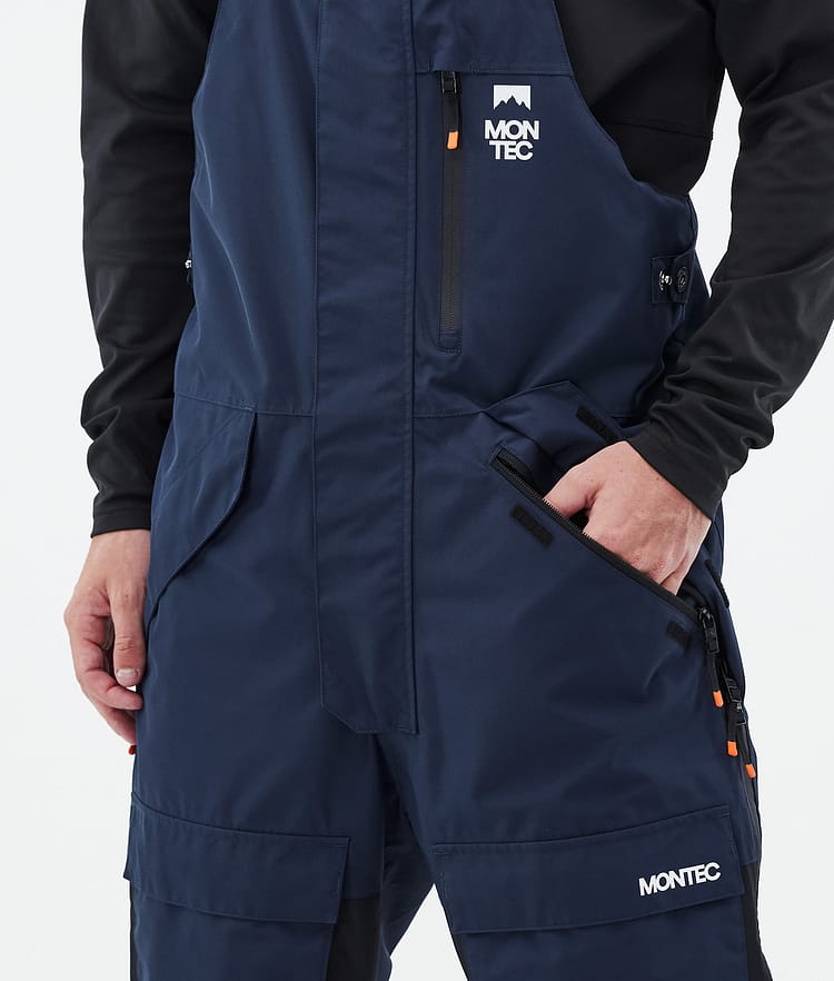 Montec Fawk Snowboardbyxa Herr Dark Blue/Black/Light Grey Renewed, Bild 5 av 7