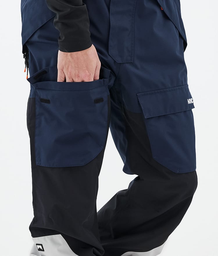 Montec Fawk Snowboardbyxa Herr Dark Blue/Black/Light Grey Renewed, Bild 7 av 7
