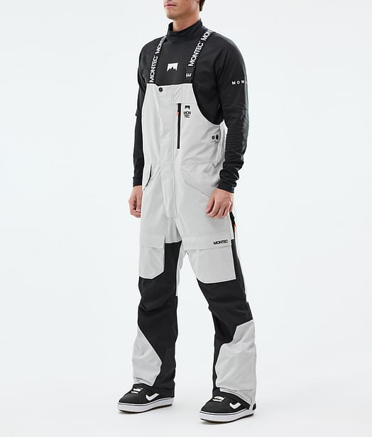 Montec Fawk Snowboardbyxa Herr Light Grey/Black