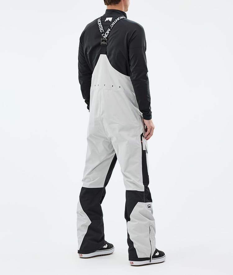Montec Fawk Snowboardbyxa Herr Light Grey/Black Renewed, Bild 3 av 6
