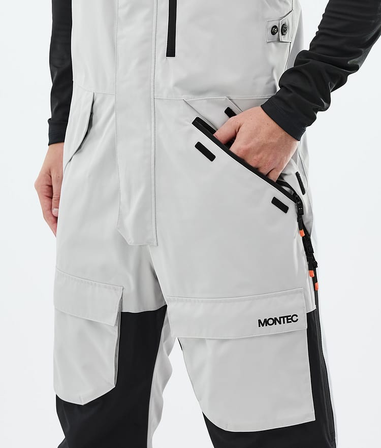 Montec Fawk Snowboardbyxa Herr Light Grey/Black Renewed, Bild 4 av 6