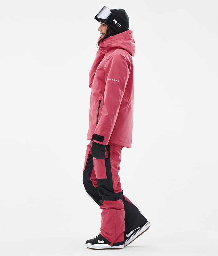 Montec Fawk W Snowboardjacka Dam Light Red Renewed, Bild 3 av 9