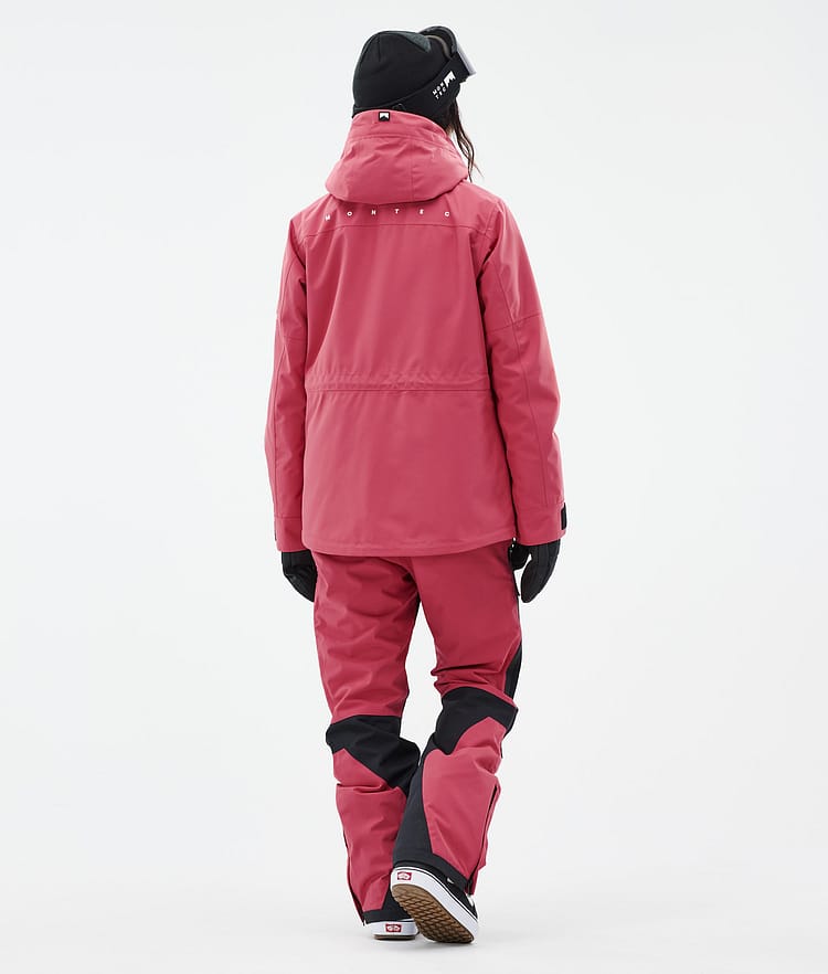 Montec Fawk W Snowboardjacka Dam Light Red Renewed, Bild 4 av 9