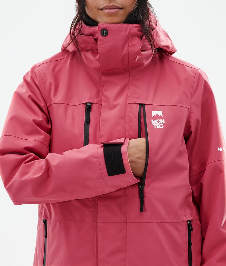 Montec Fawk W Snowboardjacka Dam Light Red Renewed, Bild 8 av 9