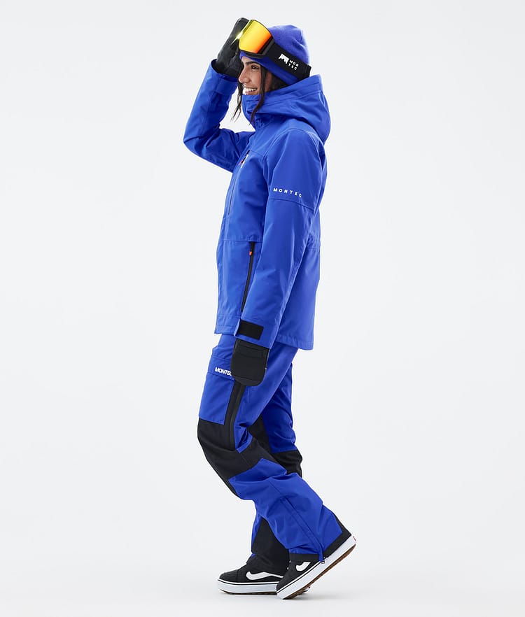 Montec Fawk W Snowboardjacka Dam Cobalt Blue Renewed, Bild 3 av 9