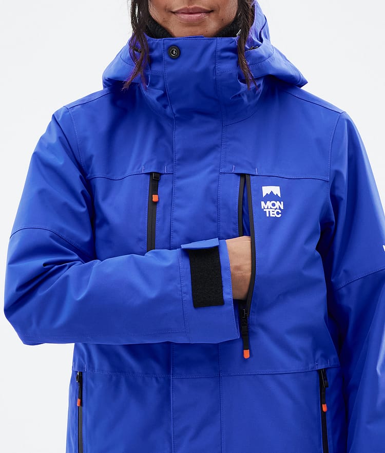 Montec Fawk W Snowboardjacka Dam Cobalt Blue Renewed, Bild 8 av 9