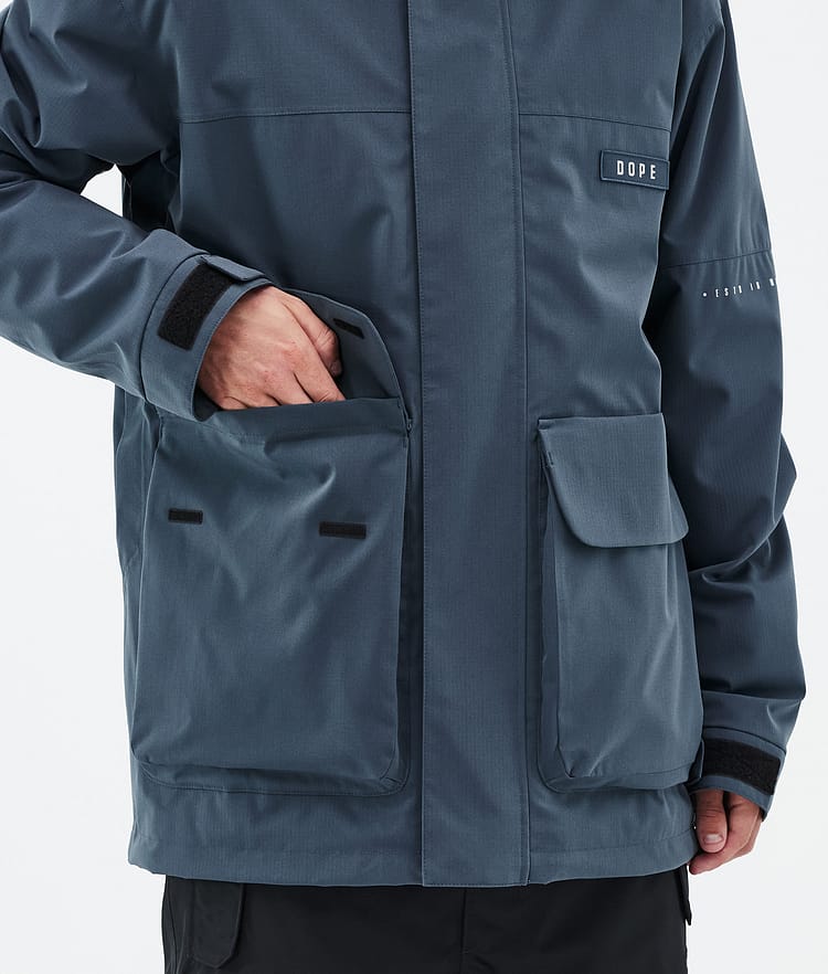 Dope Acme Snowboardjacka Herr Metal Blue, Bild 8 av 9