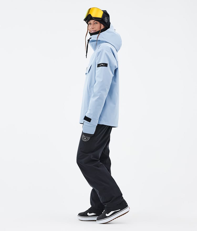 Dope Blizzard W Snowboardjacka Dam Corduroy Light Blue Renewed, Bild 4 av 8
