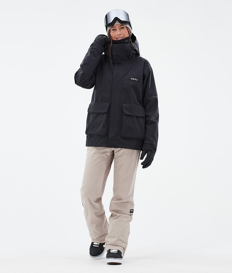 Dope Acme W Snowboardjacka Dam Black Renewed, Bild 2 av 9