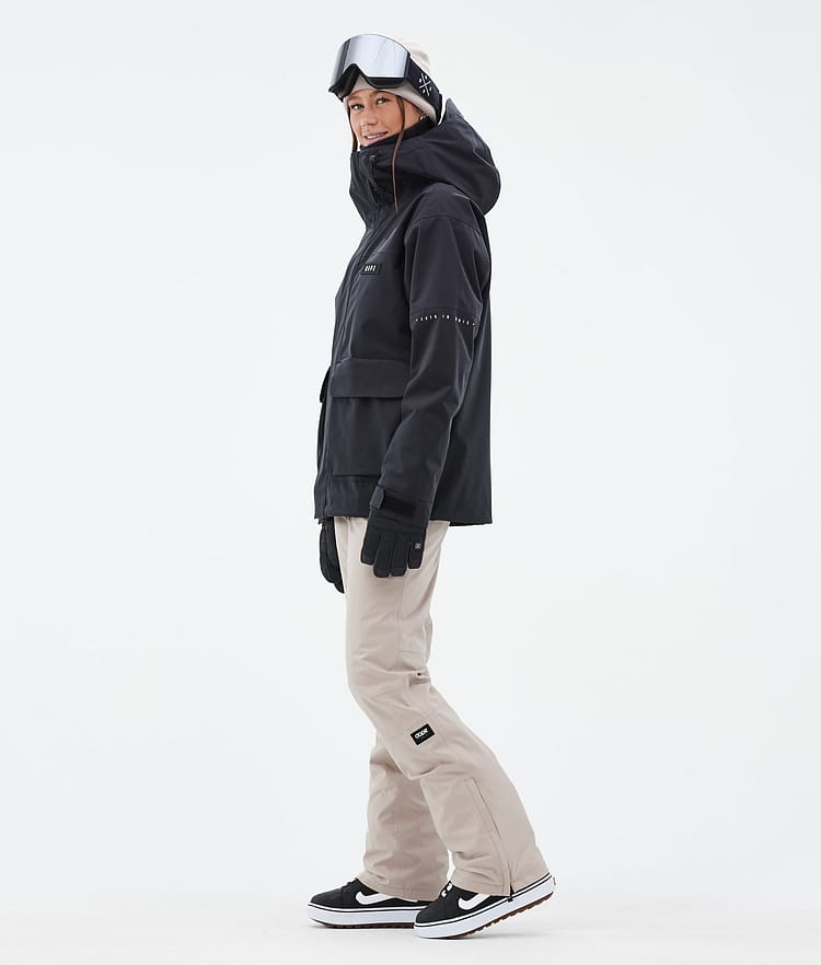 Dope Acme W Snowboardjacka Dam Black Renewed, Bild 3 av 9