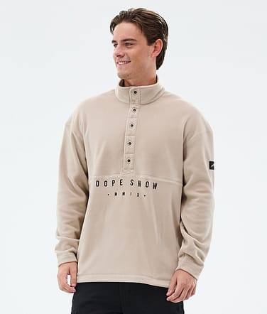 Dope Comfy Fleecetröja Man Sand