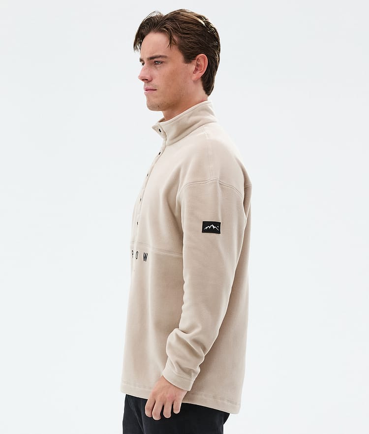 Dope Comfy Fleecetröja Herr Sand, Bild 5 av 6