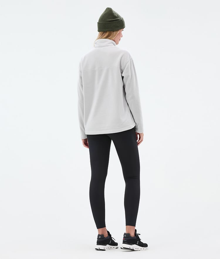 Dope Comfy W Fleecetröja Dam Light Grey, Bild 4 av 6