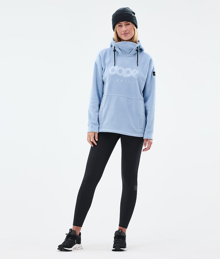 Dope Cozy II W Fleecehood Dam Light Blue, Bild 3 av 7