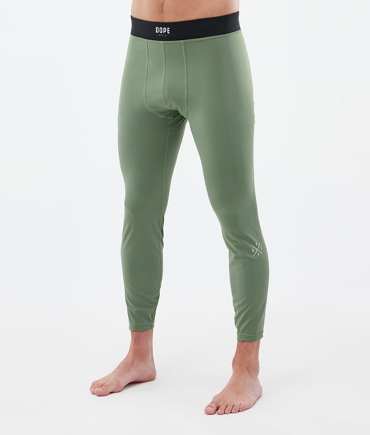 Dope Snuggle Underställsbyxa Herr 2X-Up Moss Green, Bild 1 av 7