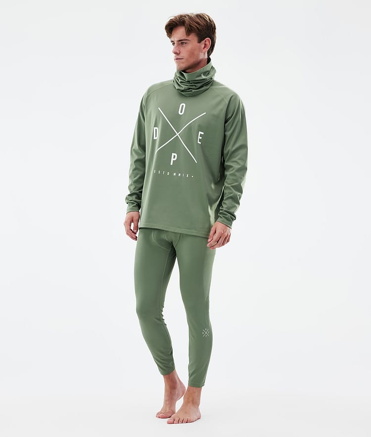 Dope Snuggle Underställsbyxa Herr 2X-Up Moss Green, Bild 3 av 7