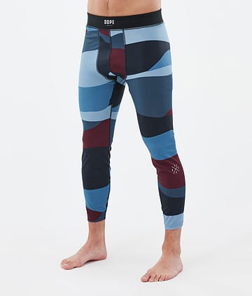 Dope Snuggle Underställsbyxa Man 2X-Up Shards Burgundy Blue