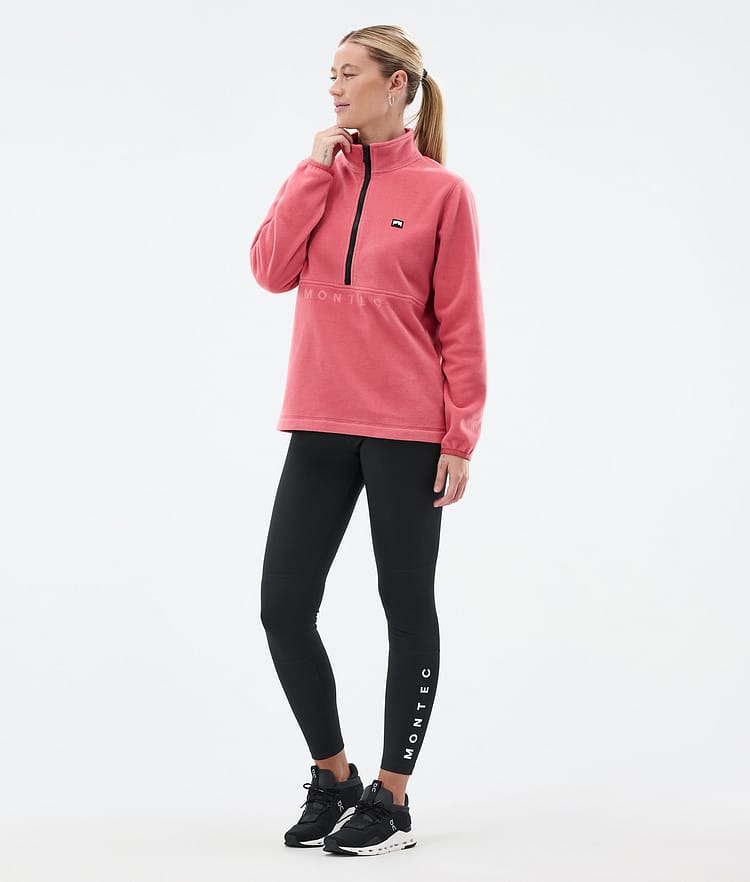 Montec Echo W Fleecetröja Dam Light Red, Bild 3 av 5