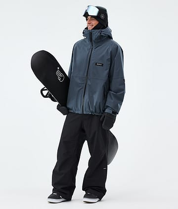 Dope Spartan Snowboardoutfit Metal Blue/Black
