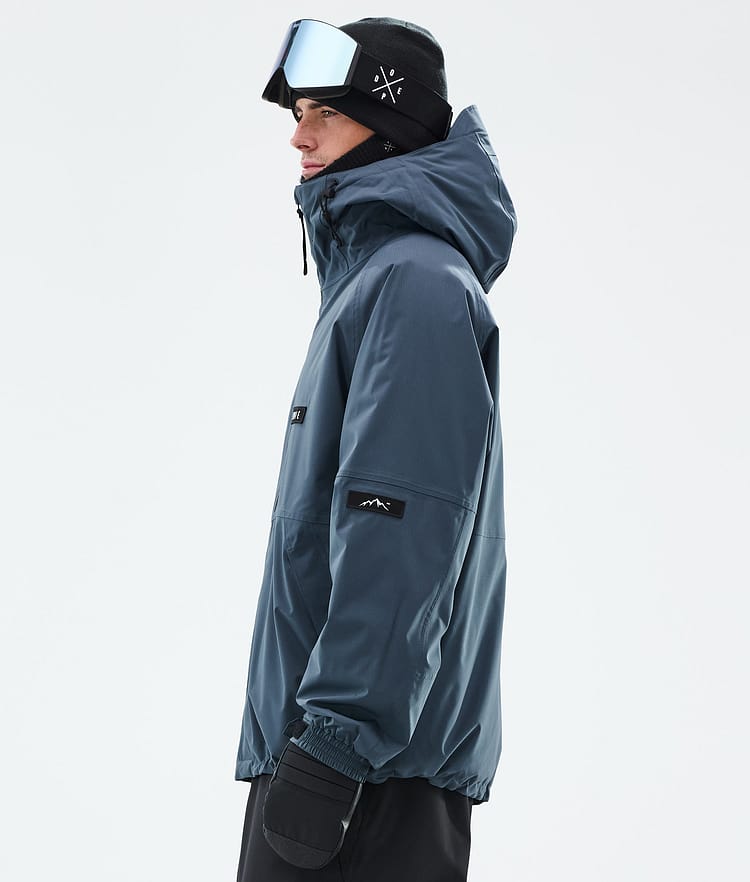 Dope Spartan Snowboardjacka Herr Metal Blue, Bild 5 av 8