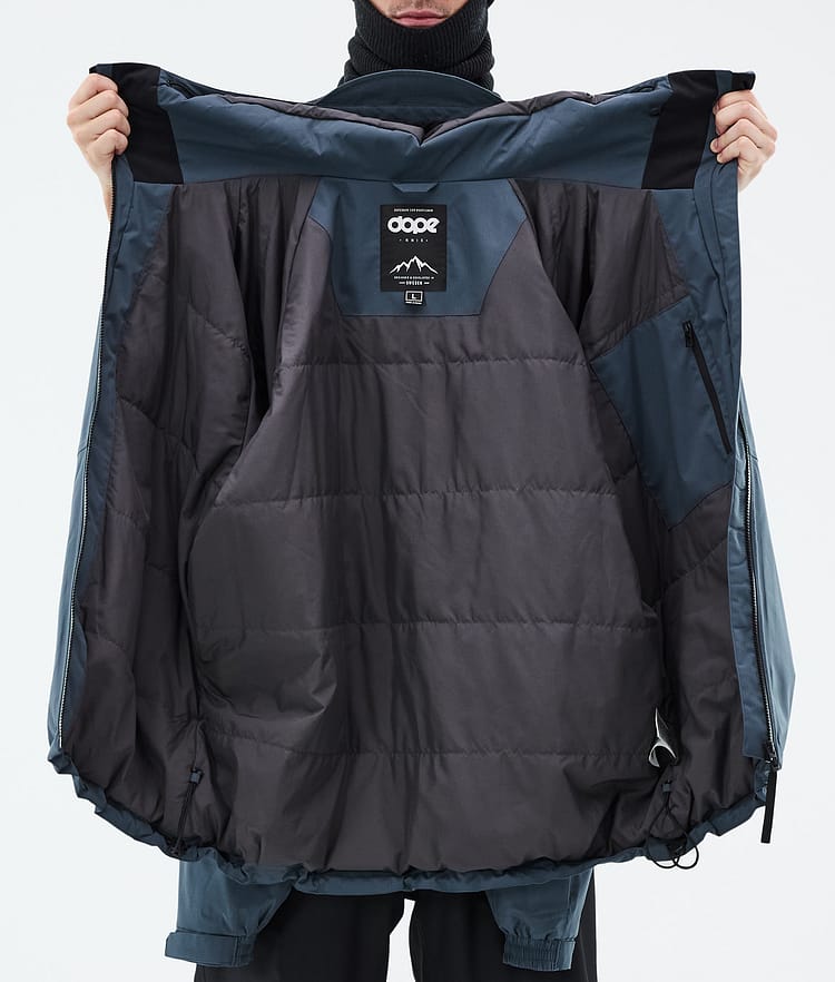 Dope Spartan Snowboardjacka Herr Metal Blue, Bild 8 av 8
