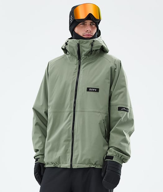 Dope Spartan Snowboardjacka Herr Moss Green