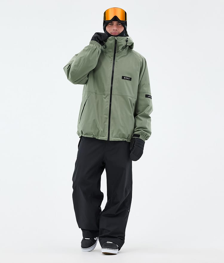 Dope Spartan Snowboardjacka Herr Moss Green, Bild 2 av 8