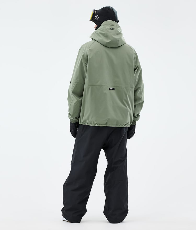 Dope Spartan Snowboardjacka Herr Moss Green, Bild 4 av 8