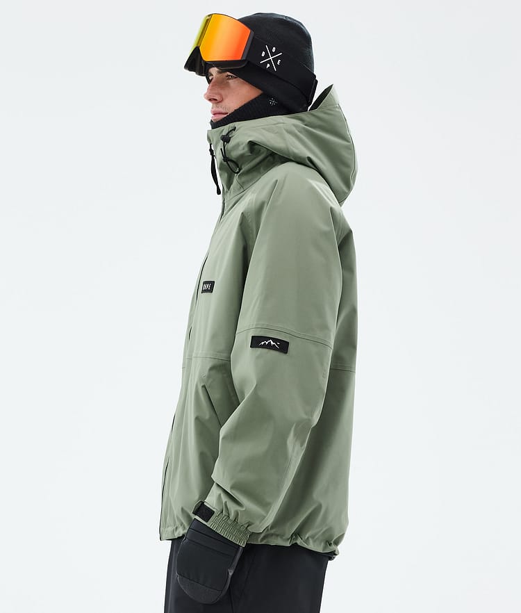 Dope Spartan Snowboardjacka Herr Moss Green, Bild 5 av 8