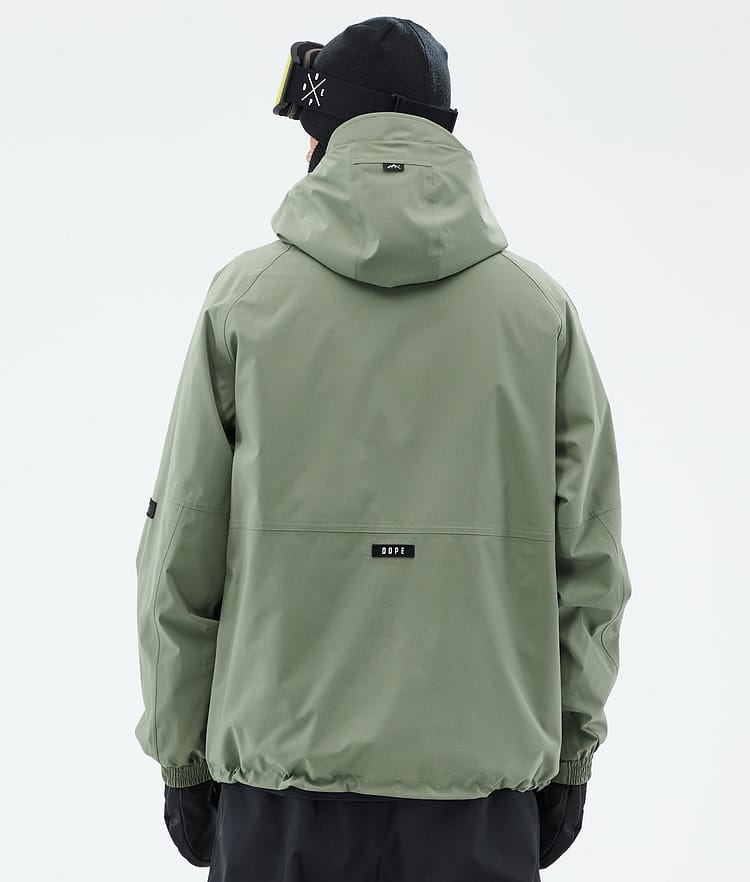 Dope Spartan Snowboardjacka Herr Moss Green, Bild 6 av 8