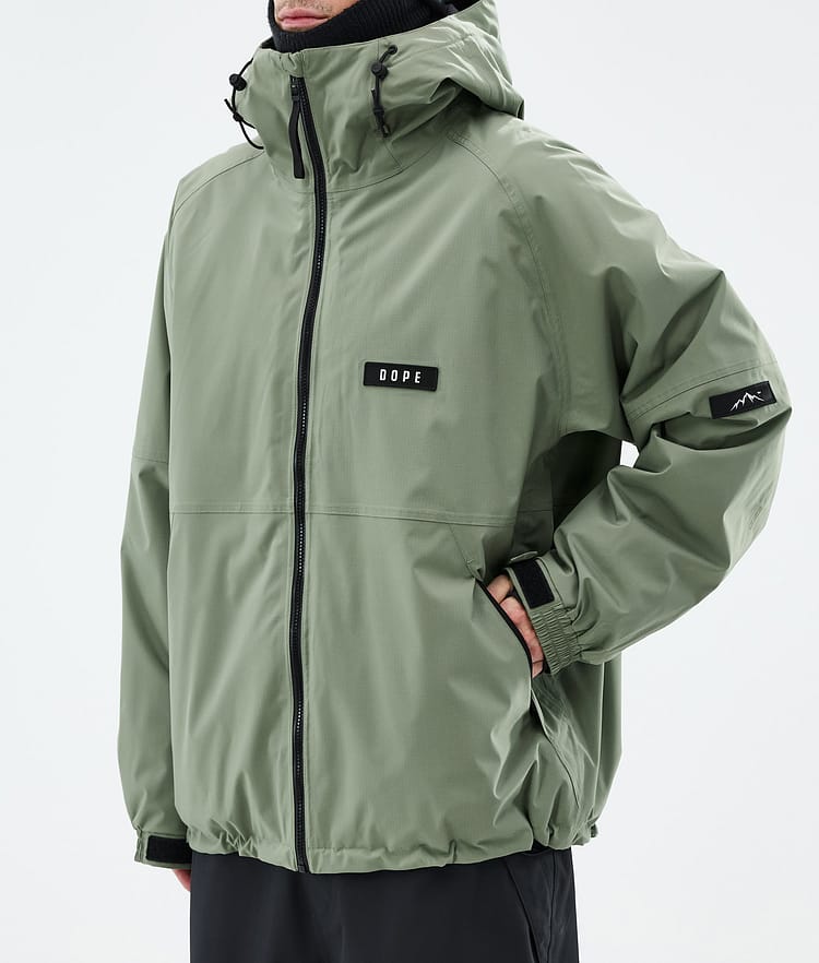 Dope Spartan Snowboardjacka Herr Moss Green, Bild 7 av 8
