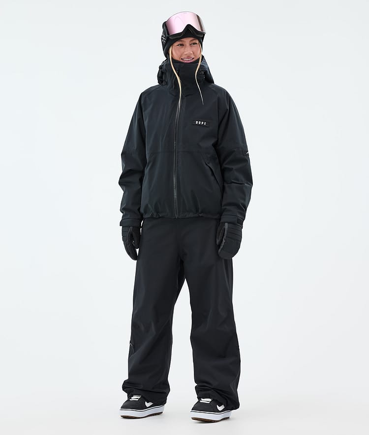 Dope Spartan W Snowboardjacka Dam Black, Bild 2 av 8