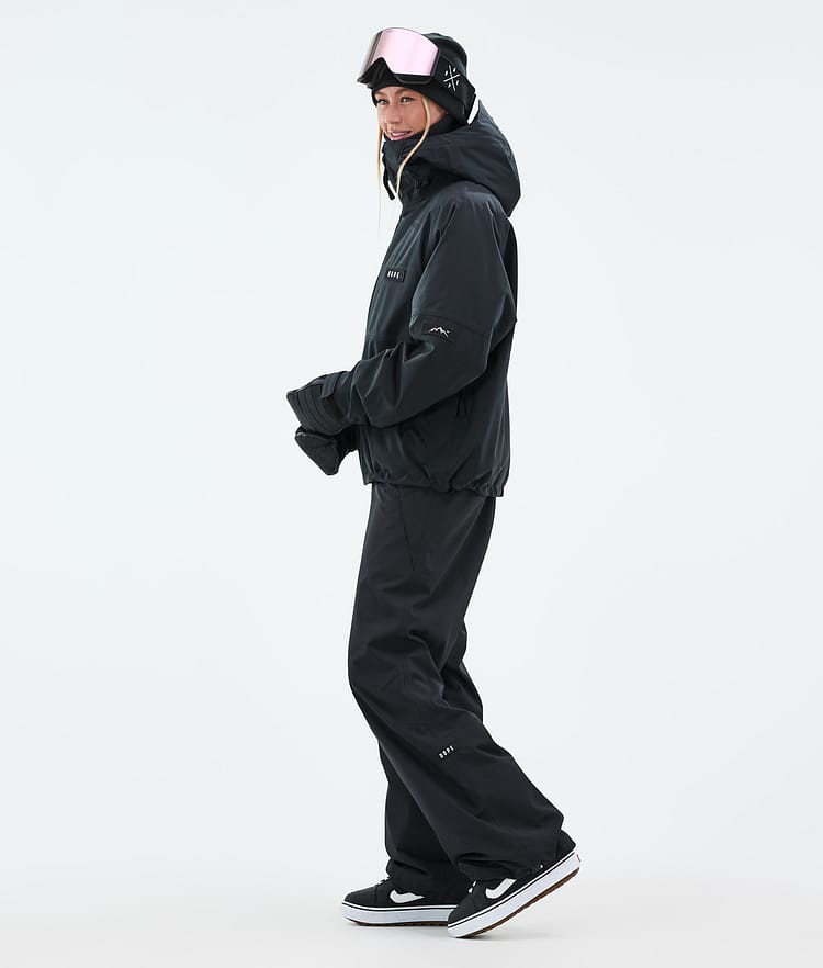 Dope Spartan W Snowboardjacka Dam Black, Bild 3 av 8