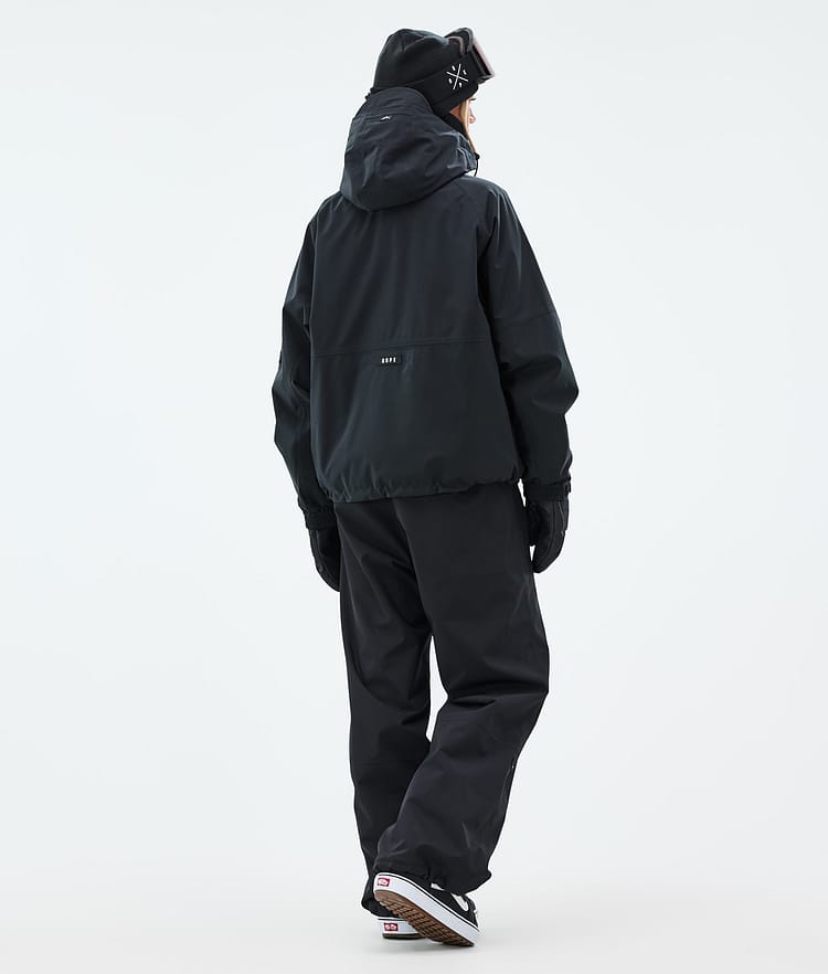 Dope Spartan W Snowboardjacka Dam Black, Bild 4 av 8