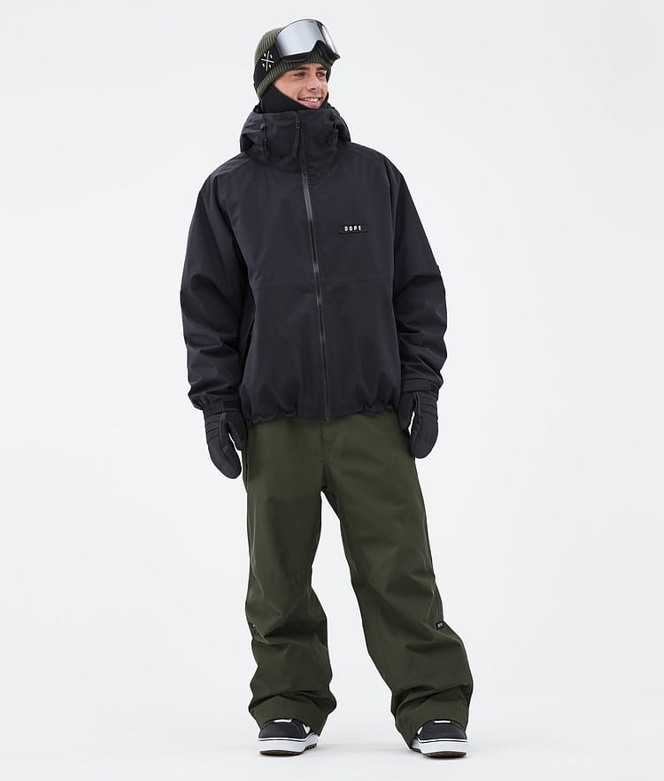 Dope Big 24 Snowboardbyxa Herr Olive Green, Image 2 of 5