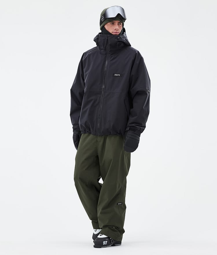 Dope Big 24 Skidbyxa Herr Olive Green, Bild 2 av 5