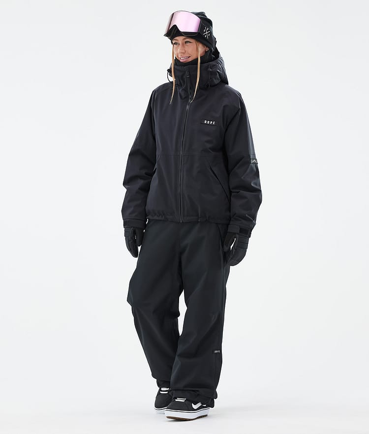 Dope Big W 2024 Snowboardbyxa Dam Black, Bild 2 av 5