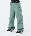 Dope Big W 2024 Snowboardbyxa Dam Faded Green