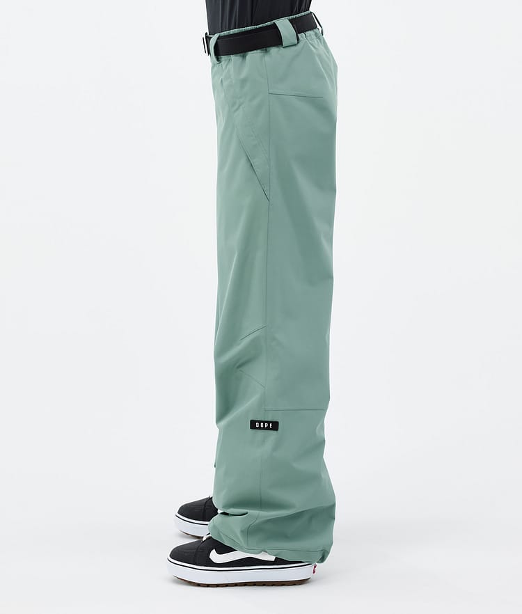 Dope Big W 2024 Snowboardbyxa Dam Faded Green, Bild 3 av 5
