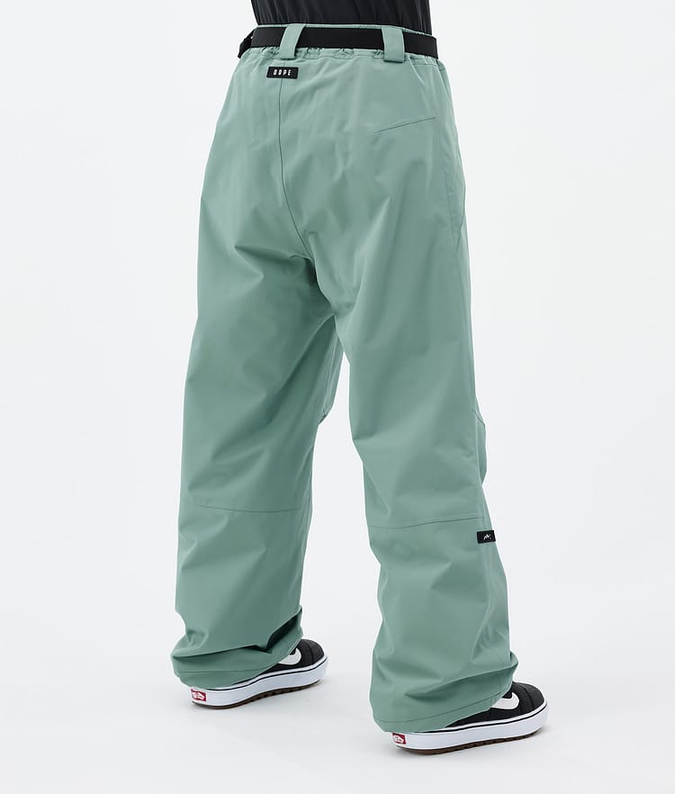 Dope Big W 2024 Snowboardbyxa Dam Faded Green, Bild 4 av 5